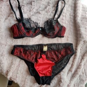 ON HOLD Dita Von Teese lingerie bra panties lace